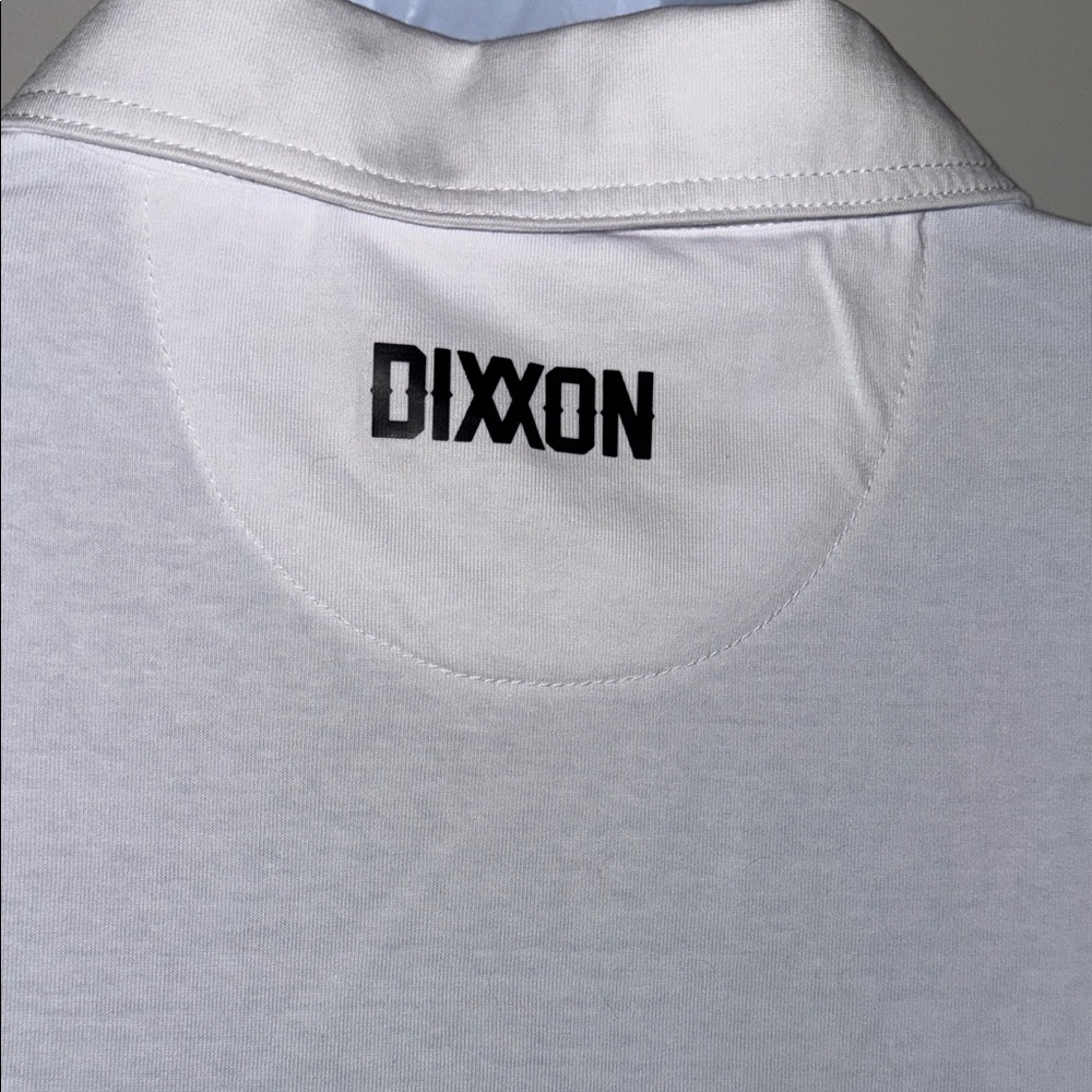 New Dixxon White Polo Shirt- Mens - Picture 7 of 9